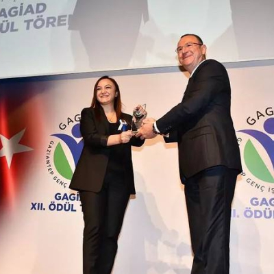 Yönetim Kurulu Başkanımız Sayın Nalan Kurt GAGİAD (Gaziantep Genç İş Adamları Derneği) Tarafından Kadın Girişimci Ödülüne Layık Görüldü