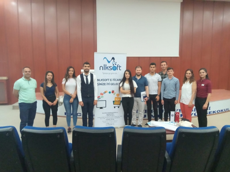 Gaziantep Üniversitesi Naci Topçuoğlu Meslek Yüksekokulu'nda Merhaba   E-ticaret Eğitimi