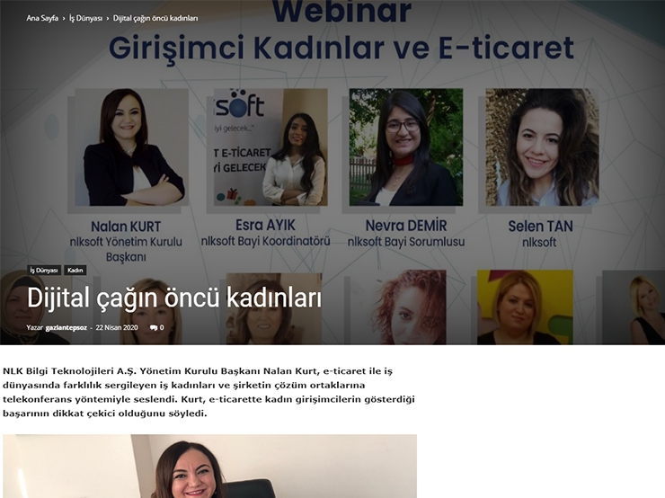 Dijital Çağın Öncü Kadınları - Söz Gazetesi
