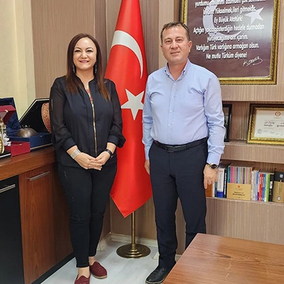 Karkamış Belediye Başkanı Ali Doğan'ı ziyaret ettik.